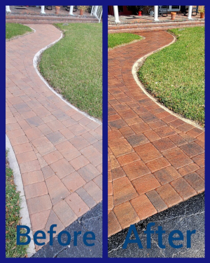 Paver Sealing in Winter Haven, Florida
